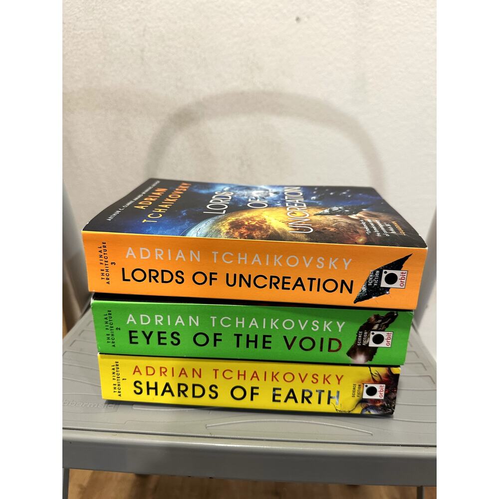 Adrian Tchaikovsky Final Architecture Trilogy Set Shards Earth Void Uncreation